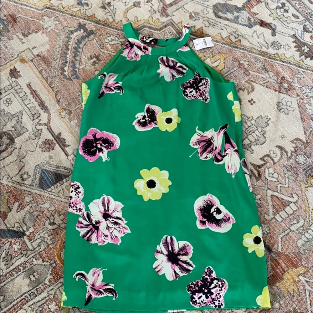 J. Crew Floral Dress with Low Back